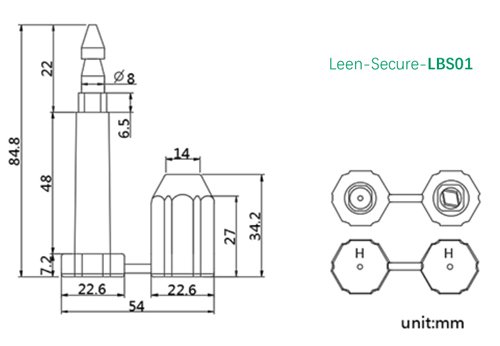 LBS01-Container Seals Drawing