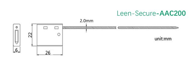 Car Seal Transport Seal Drawing
