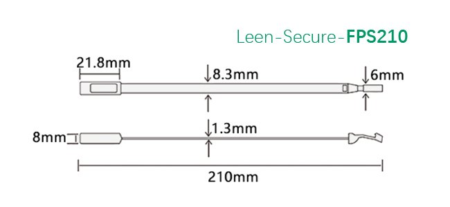 drawing for Trailer seal lock FPS210