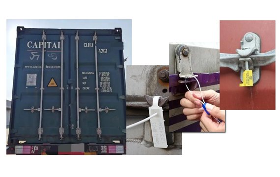 tamper proof seals for container