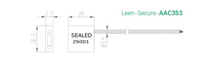 AAC353-Seals For Container Drawing