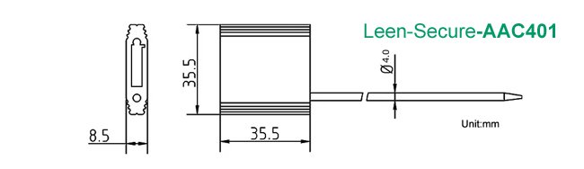AAC401 Freight Seals Drawing