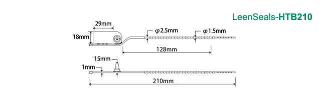HTB210-Fire Extinguisher Tamper Seals Drawing