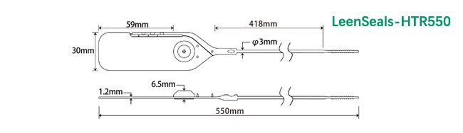 PTR500-Pull Tight Seals Drawing