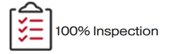 100% inspection