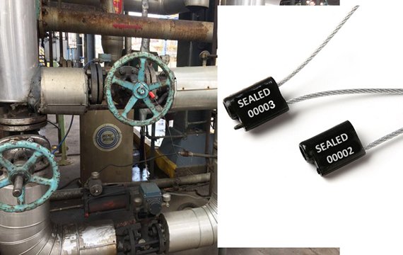 ZAC180 Container Zinc Cable Seals For Container (2)